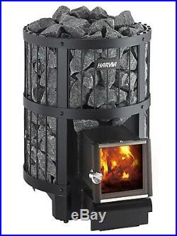 Sauna Woodburning Stove Harvia Legend 150 SL for rooms 613 m3, Heated Outside
