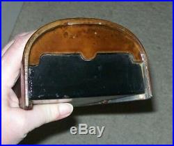 Save $40! 1920 Art Deco Cast Iron & Enamel Coin Bank Fobrux Woodburning Stove