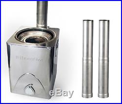 Silverfire Hunter Chimney Wood burning Stove Indoor Portable Cooker Gasifier NEW