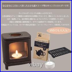 Small Cast Iron Stove Set For Outdoor and Indoor Use Camping Mini fireplace