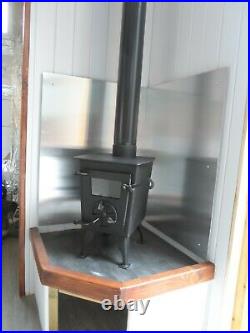 Small spaces wood burning stove 2.5kw ideal shepherd hut, campervan, bell tent