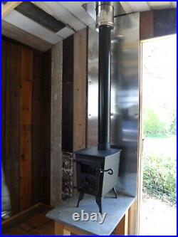 Small spaces wood burning stove 3kw ideal 4 shepherd hut, yurt, campervan, cabin