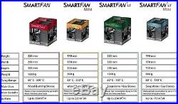 SmartFan Mini LT Heat Powered Stove Fan 2016 Model Range 65 to 190 Deg C