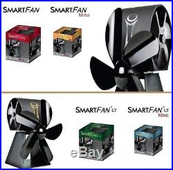 SmartFan SFM Mini Fan with Twin for Self-Cooling Wood Burning Stoves