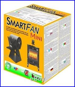 Smartfan Heat Powered 5 Blade Stove Fan 4 Models for Wood, Gase and Soapstoves