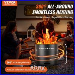Smokeless Fire Pit Stove 15 Inch Diameter Stainless Steel Outdoor Wood Burning Smokeless Fire Pit Stove 15 Inch Diameter Stainless Steel Outdoor Wood Burning