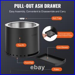 Smokeless Fire Pit Stove 15 Inch Diameter Stainless Steel Outdoor Wood Burning Smokeless Fire Pit Stove 15 Inch Diameter Stainless Steel Outdoor Wood Burning