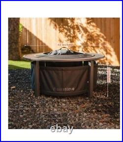 Solo Stove 42 Inch Fire Pit Surround Tabletop Portable Protective Barrier