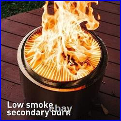 Solo Stove Bonfire 2.0-19.5 Inch Smokeless Fire Pit with Removable Ash Pan Solo Stove Bonfire 2.0-19.5 Inch Smokeless Fire Pit with Removable Ash Pan