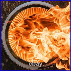 Solo Stove Bonfire 2.0 with Stand 19.5 Smokeless Fire Pit, Removable Ash Pan