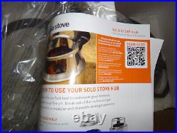 Solo Stove Bonfire Grill Top and Hub, Cast Iron Cooktop with Stainless steel Hub