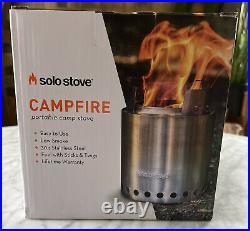Solo Stove Campfire 4+ Person Compact Wood Burning Camp Stove BRAND NEW