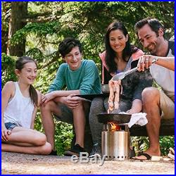 Solo Stove Campfire 4+ Person Compact Wood Burning Camp Stove for Backpacki