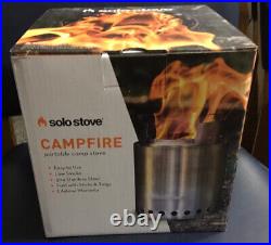 Solo Stove Campfire Compact Wood Burning Camp Stove Cooking NEW NIB