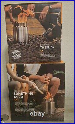 Solo Stove Campfire For 4+ People, Used Once & Brand New 2 Pot Set 3L & 1.5L