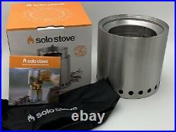 Solo Stove Compact Efficient Campfire Wood Burning Camp Stove 4 Person 6.7x7