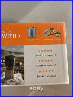 Solo Stove Lite & Pot 900 Portable Wood Burning Camping Hiking Backpacking New