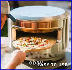 Solo Stove Pi Pizza Oven Wood Burning/Gas Burner Sold Separately Silver