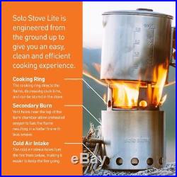 Solo Stove & Pot 900 Combo Lightweight Woodburning Cooking System for