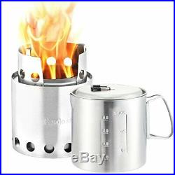 Solo Stove & Pot 900 Combo Ultralight Wood Burning Backpacking Cook