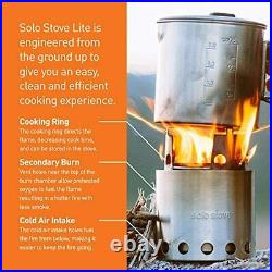 Solo Stove & Pot 900 Combo Ultralight Wood Burning Backpacking Cook System