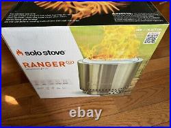 Solo Stove Ranger 2.0 Stainless Steel Backyard Fire Pit 15 Silver BRAND NEW Solo Stove Ranger 2.0 Stainless Steel Backyard Fire Pit 15 Silver BRAND NEW