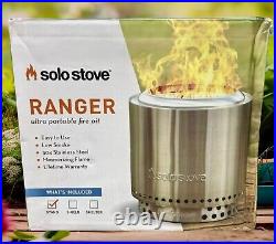 Solo Stove Ranger withStand Portable Outdoor Smokeless Fire Pit Wood Burning NEW Solo Stove Ranger withStand Portable Outdoor Smokeless Fire Pit Wood Burning NEW