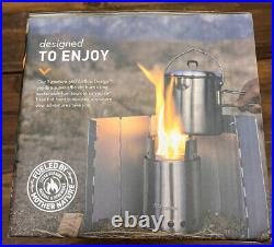 Solo Stove Titan 2-4 Person Lightweight Wood Burning Stove Compact New In Box