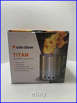 Solo Stove Titan Lightweight Wood Burning Compact Camp Stove