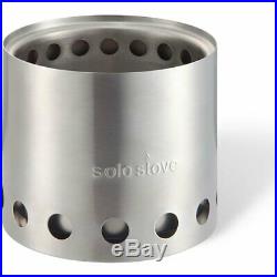 Solo Stove Wood Burning Adventure Gear Camping Accessory Silver One Size
