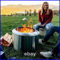 Solo Stove Yukon Portable Fire Pit for Wood Burning and Low Smoke Great Camping