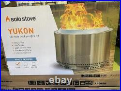 Solo Stove Yukon SSYUK-27 Portable Fire Pit Stainless Wood Burning Stove