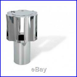 Stainless Steel Chimney Cowl Rain Protector Cap Ducting Pipe Cover Pot Top