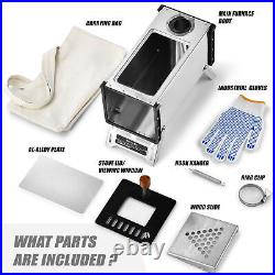 Stainless Steel Stove Camping Wood Burning Stove Camping Tent Firewood Stove Stainless Steel Stove Camping Wood Burning Stove Camping Tent Firewood Stove