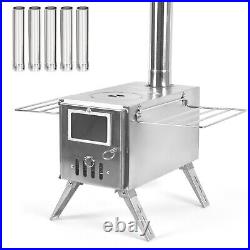 (Standard)Outdoor Camping Wood-burning Stove For Inside Tents Firewood Bur 2BB