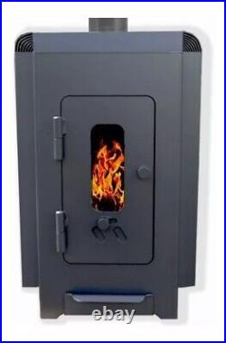 Steel Double Combustion Stove Heats Your Home