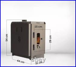 Steel Double Combustion Stove Heats Your Home