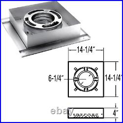 Steel Triple Wall Flat Ceiling Support Box