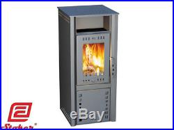 Stoker Grant 7 Wood Burning Stove Space Heater Fireplace Ash-pan Cooking Top