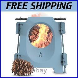 Stöker Portable Wood Burning Camp Stove Stainless Steel, Lightweight & Folding Stöker Portable Wood Burning Camp Stove Stainless Steel, Lightweight & Folding