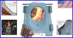Stöker Portable Wood Burning Camp Stove Stainless Steel, Lightweight & Folding Stöker Portable Wood Burning Camp Stove Stainless Steel, Lightweight & Folding