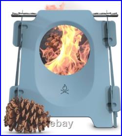 Stöker Portable Wood Burning Camp Stove Stainless Steel, Lightweight & Folding Stöker Portable Wood Burning Camp Stove Stainless Steel, Lightweight & Folding