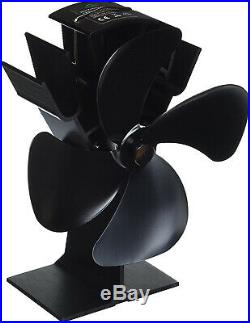 Stove Fan For Wood Burning Or Fireplaces Heat Powered Quiet And Low Maintenance