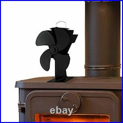 Stove Fan- Heat Powered Fan for Wood Burning Stoves or Fireplaces-Quiet and