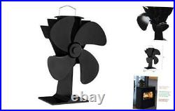 Stove Fan- Heat Powered Fan for Wood Burning Stoves or Fireplaces-Quiet and Low