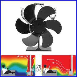 Stove Fan Wood Burning Stove Fireplace Fan 6 Blades Fireplace Fan AC Stove Fan Wood Burning Stove Fireplace Fan 6 Blades Fireplace Fan AC