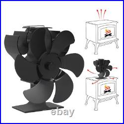 Stove Fan Wood Burning Stove Fireplace Fan 6 Blades Fireplace Fan AC Stove Fan Wood Burning Stove Fireplace Fan 6 Blades Fireplace Fan AC