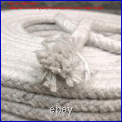 Stove Rope Wood Burning Stove Doors Flue Pipe Seal Square Rope 6 mm To 35 mm