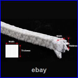 Stove Rope Wood Burning Stove Doors Flue Pipe Seal Square Rope 6 mm To 35 mm