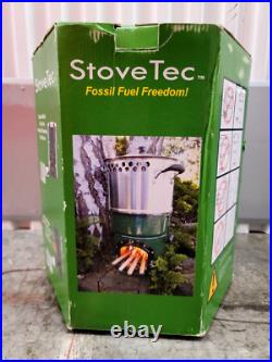 Stove Tec Deluxe Metal Wood & Biomass Fuel Cookstove